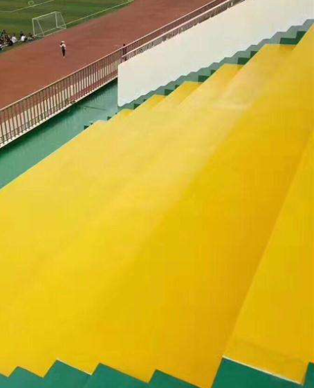 福建球场台阶翻新修补改造
